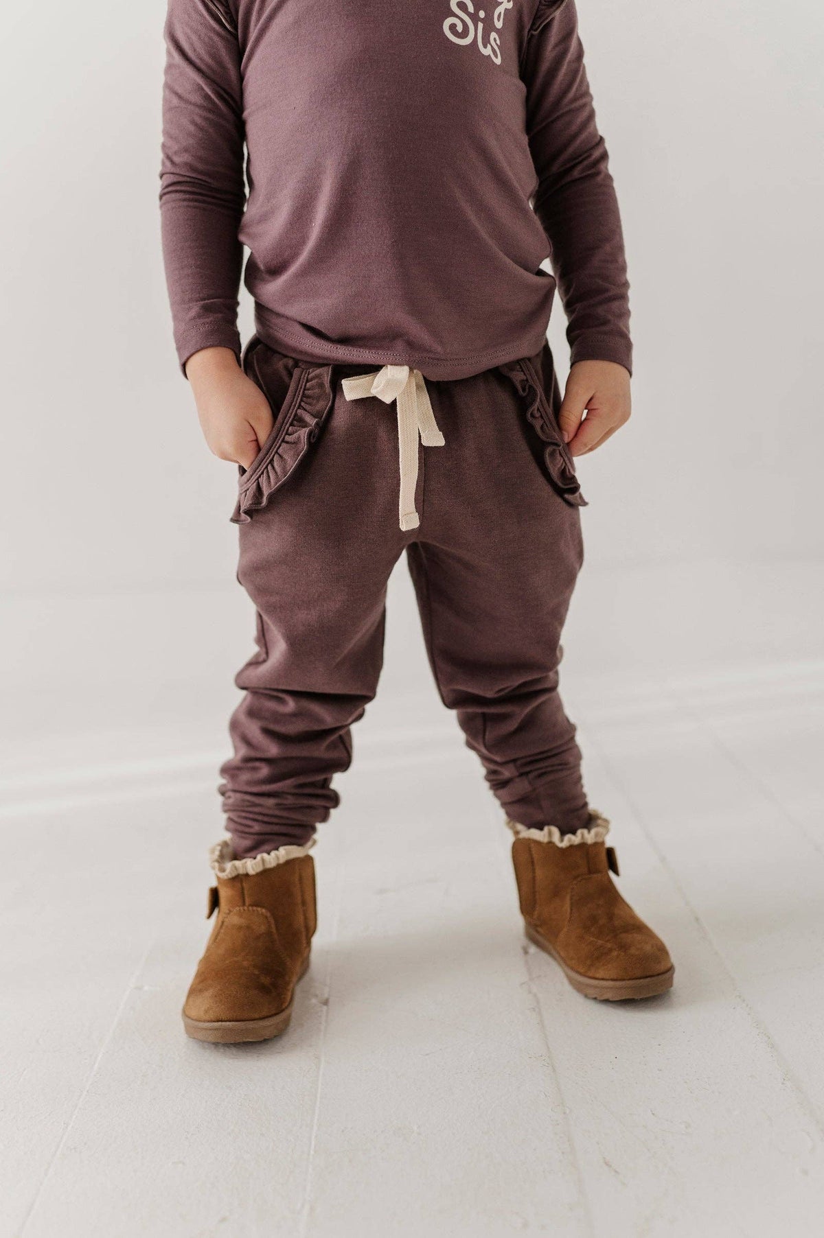 Plum Bamboo Joggers