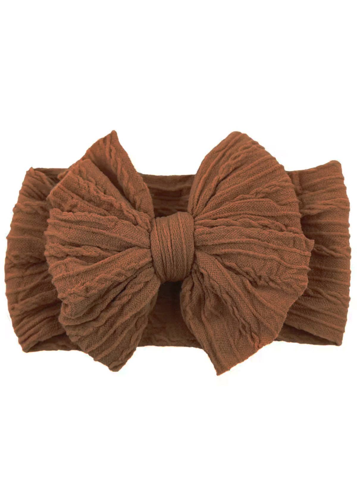 Cable Bow - Brown