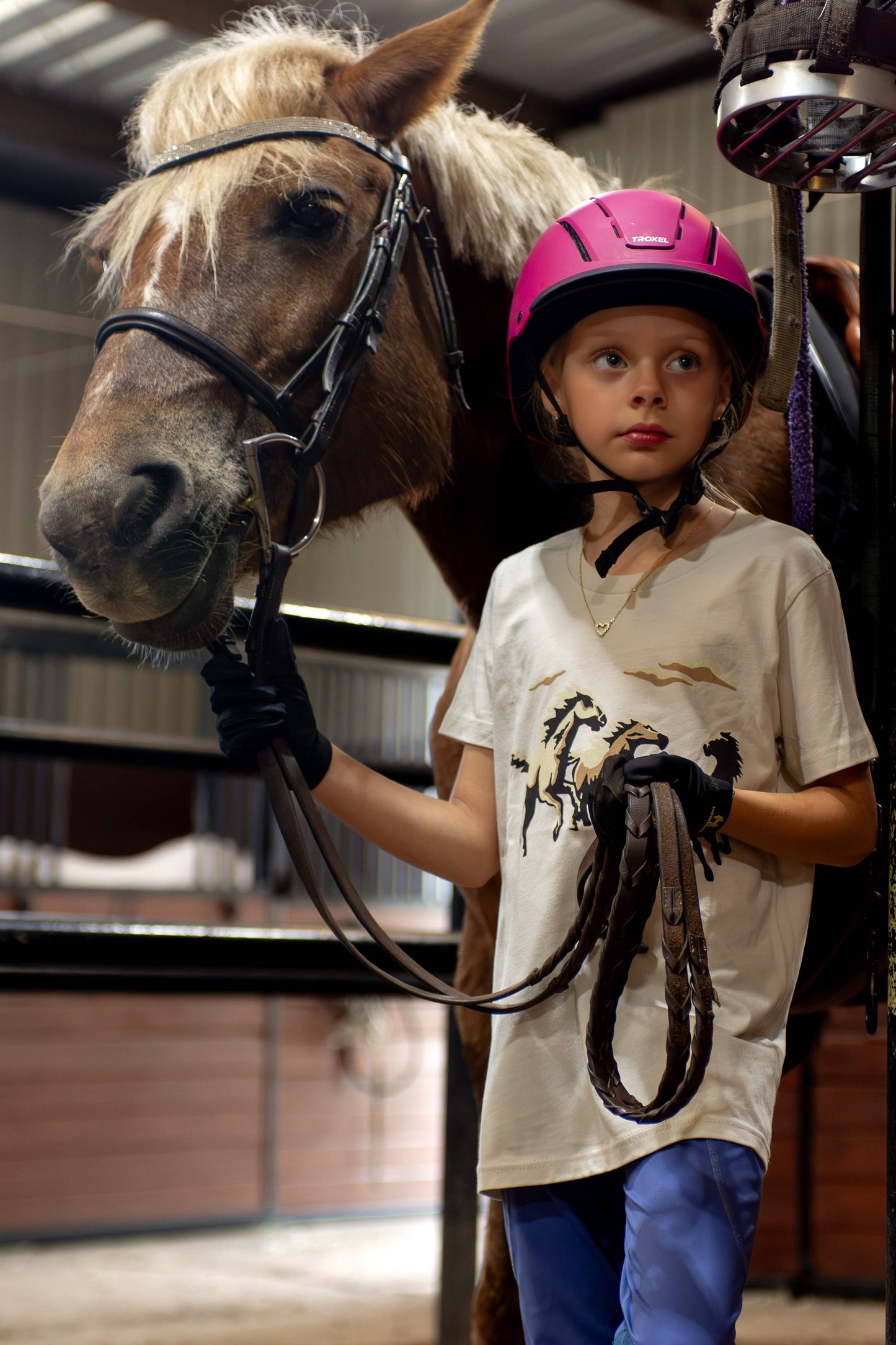 Wild Horses Western Kids Tee