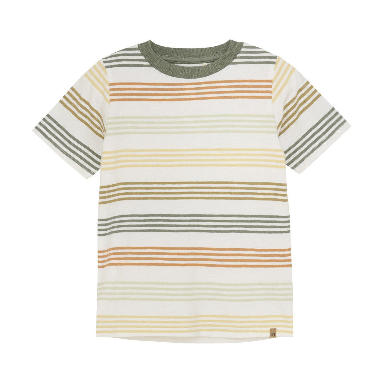 Boy's Multi-Striped Y/D T-Shirt: Seaspray
