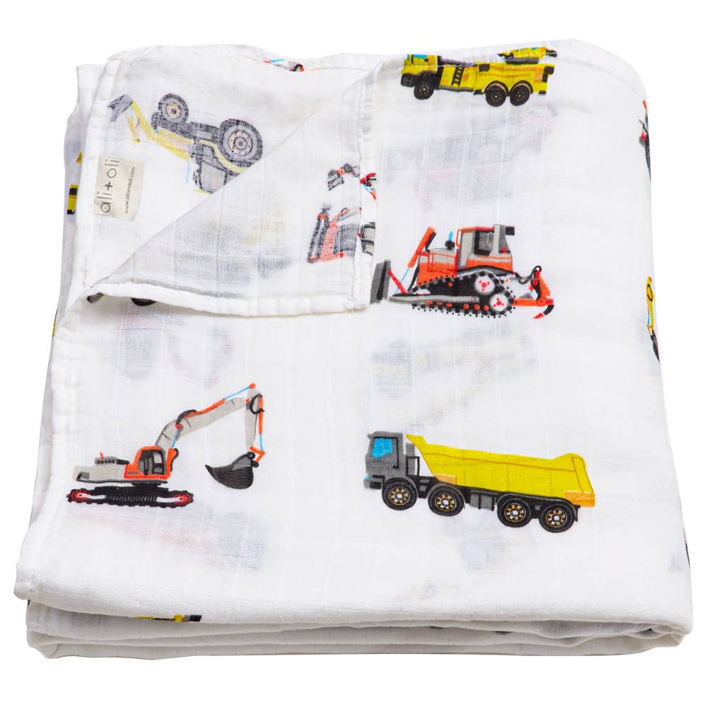 Bamboo Muslin Swaddle Blanket- Construction