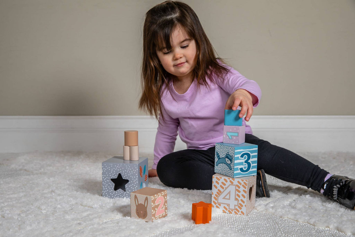 Leika Nesting & Stacking Wood Blocks