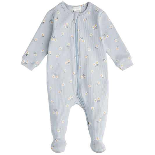 Baby Sleeper Knit: Blue Lt.