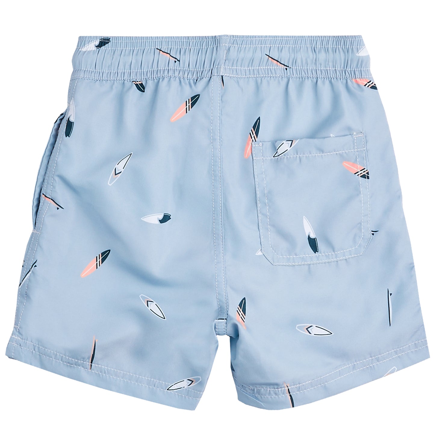 Boy Swim Shorts Woven: Blue Lt.