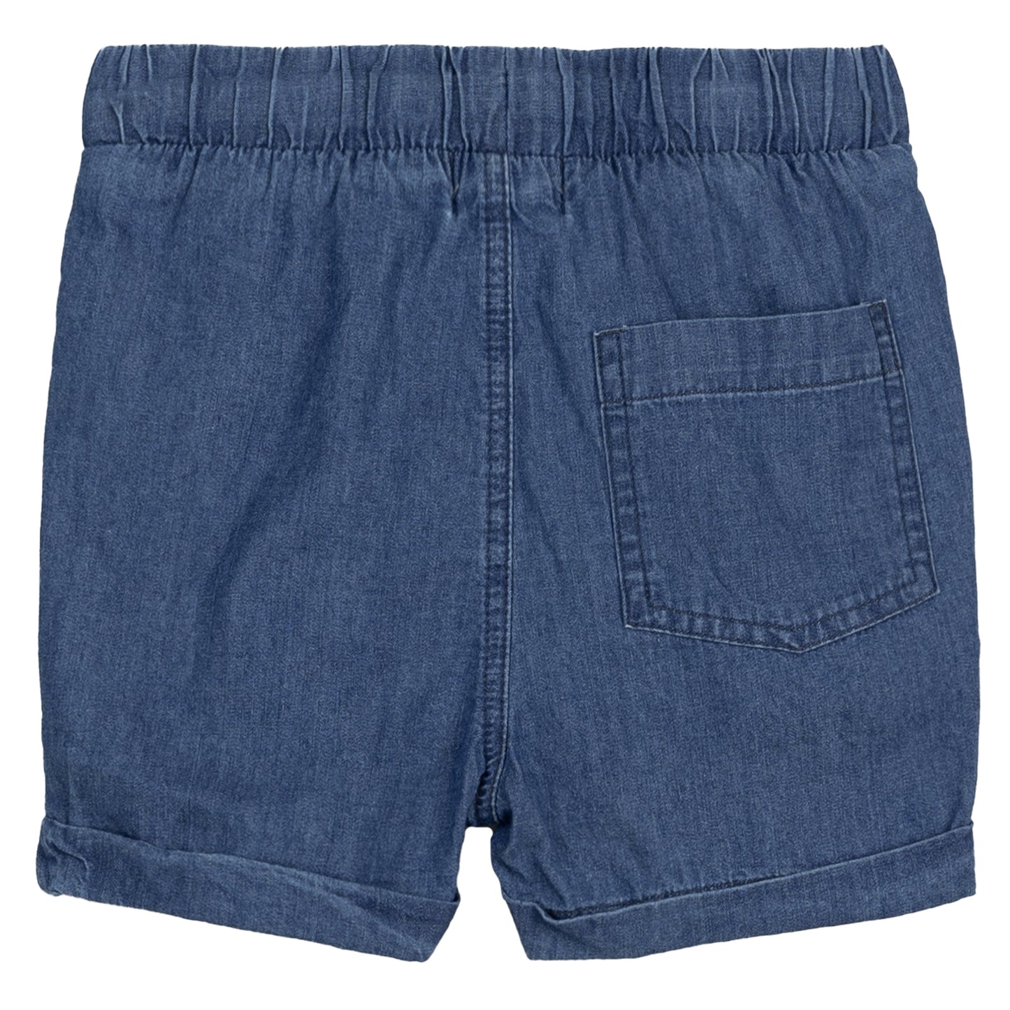 Baby Shorts Woven: Blue Denim