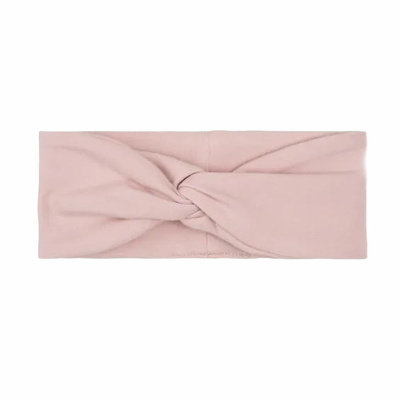 Solid Pink Knot Headband