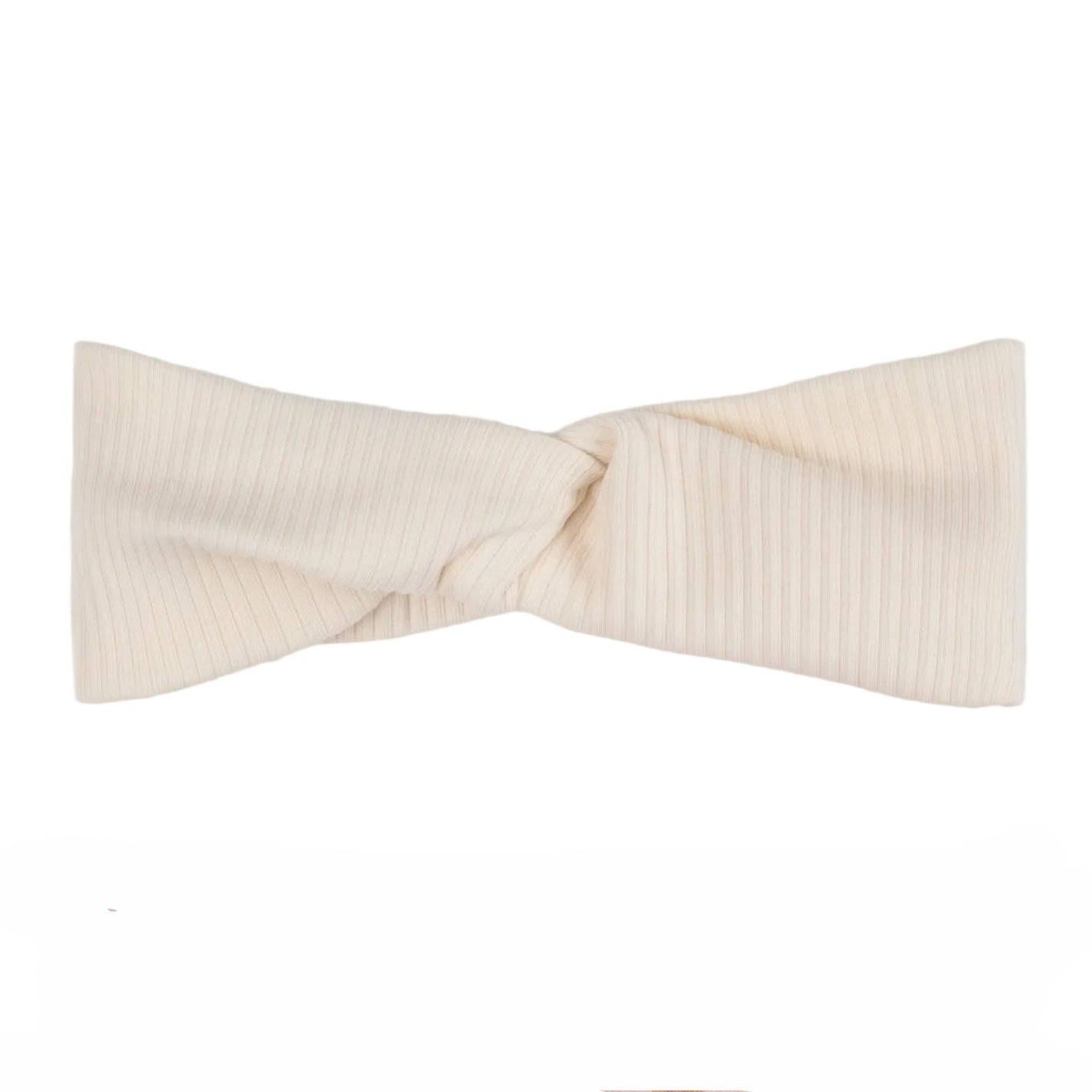 Solid Ivory Knot Headband