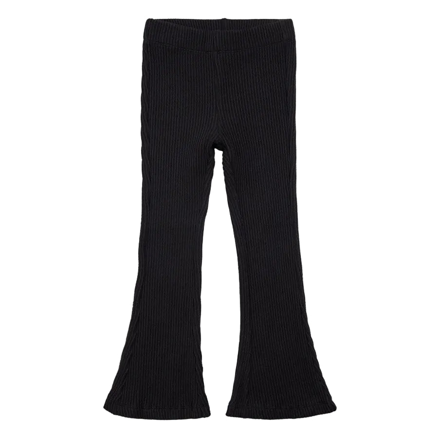 Flared Pant Knit - Black
