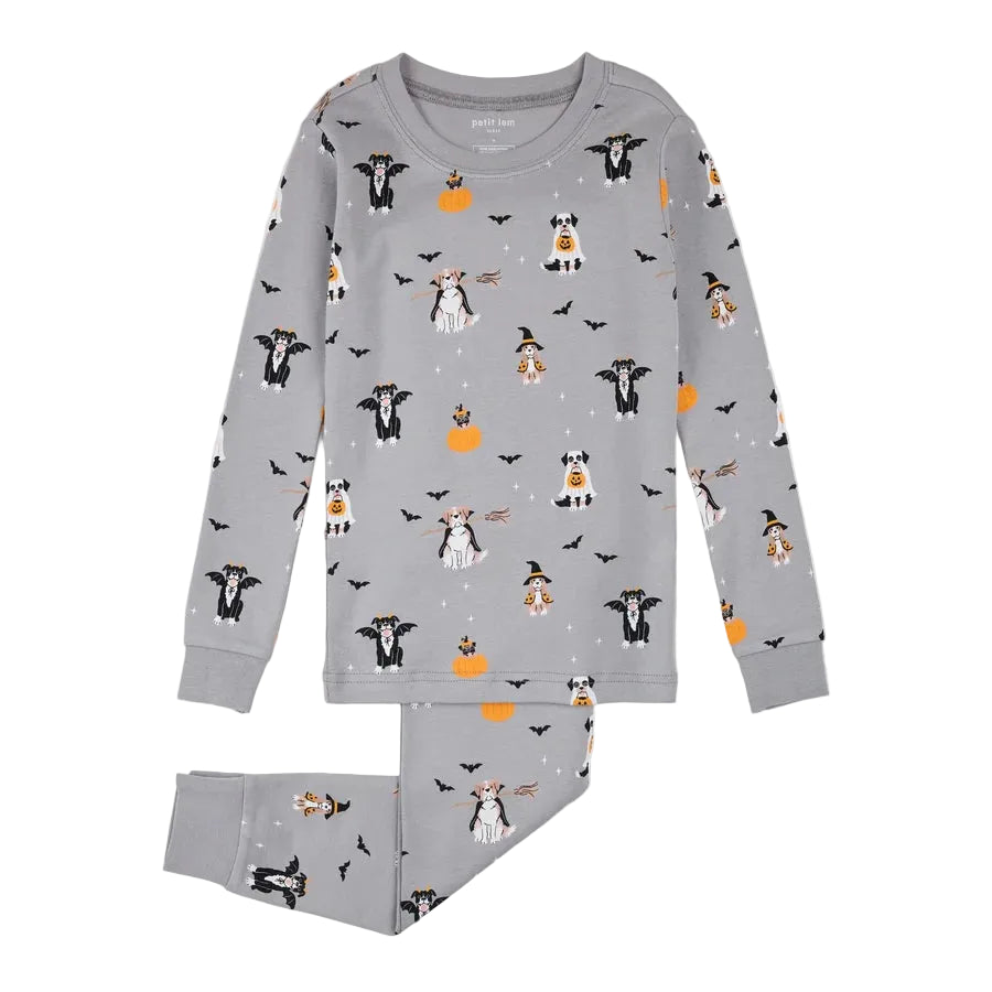 Halloween Dogs Top And Pant PJ Set