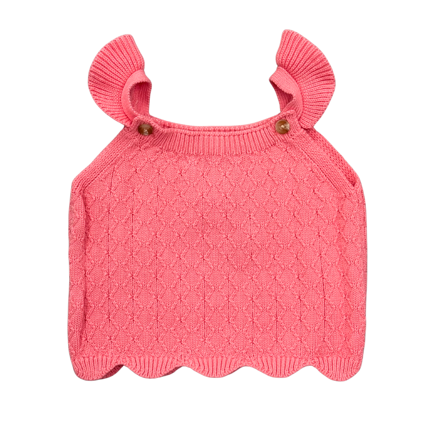 Strawberry Ice Knit Sweater Tank