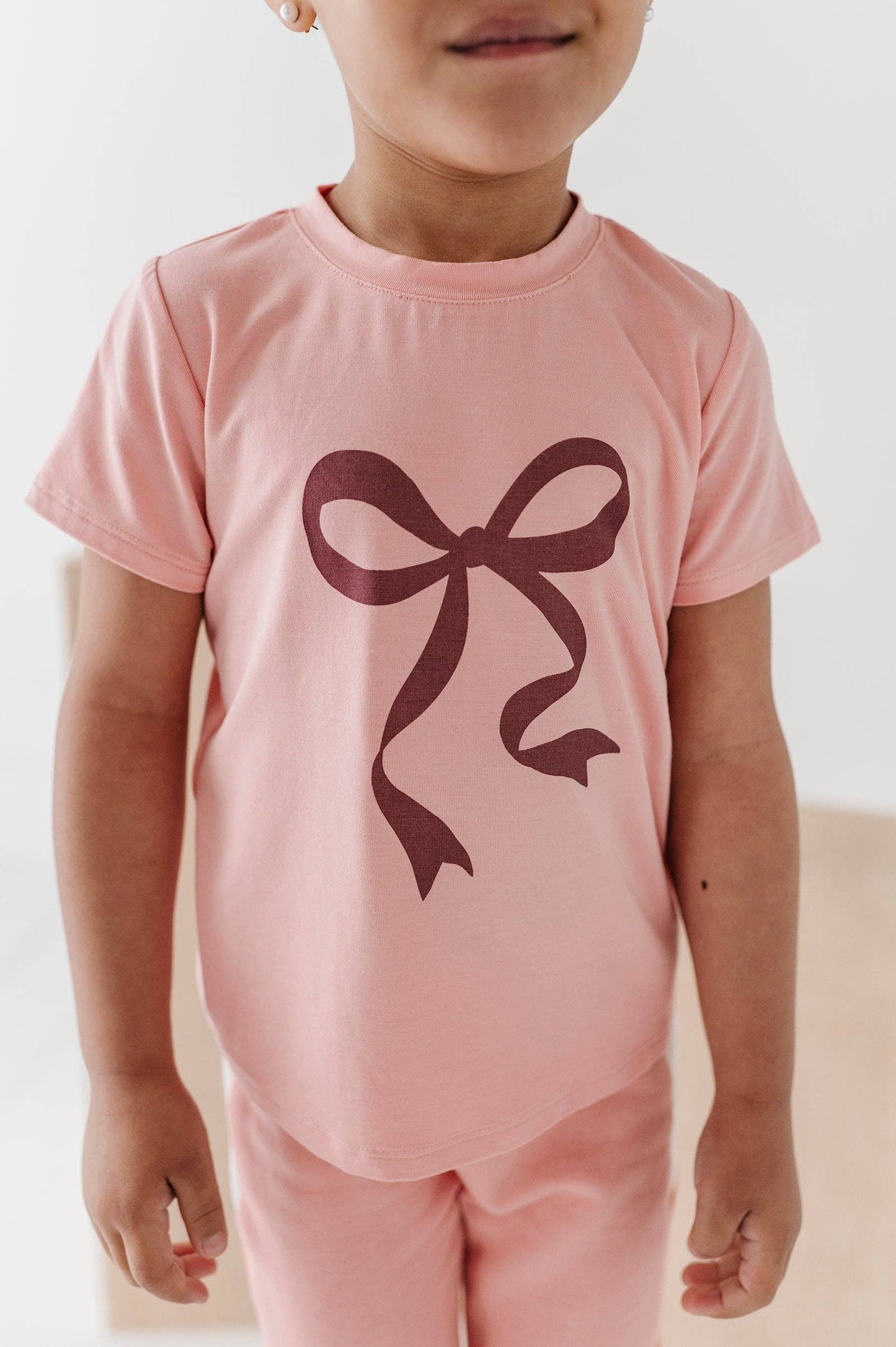 Bow Short Sleeve Tee