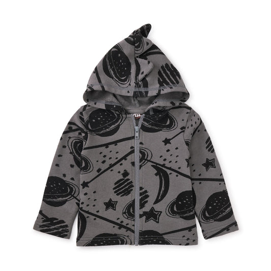 Spike Out Baby Hoodie: Diamant in Space