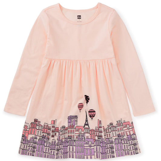 City of Lights Skirted Dress: CREOLE PINK