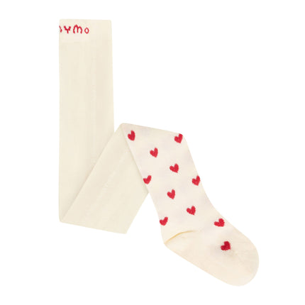 Eggnog Red Heart Tights