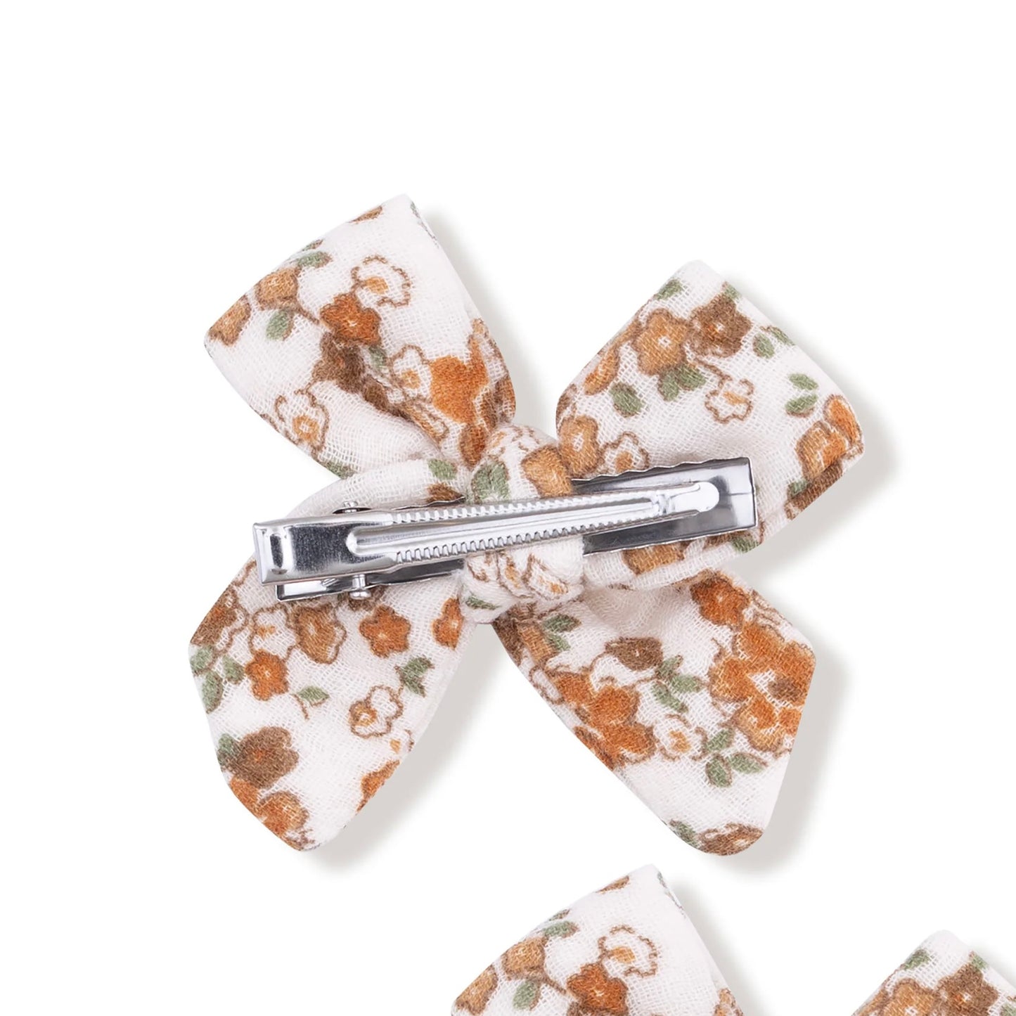 Prairie Calico Bow Clips