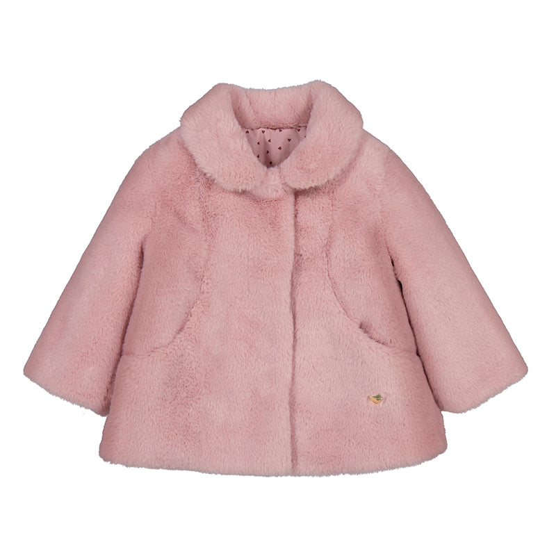 Crystal Faux Fur Coat