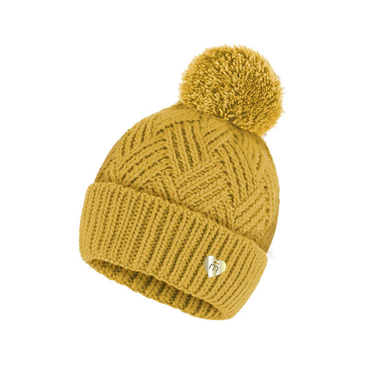 H. Mustard Knit cap