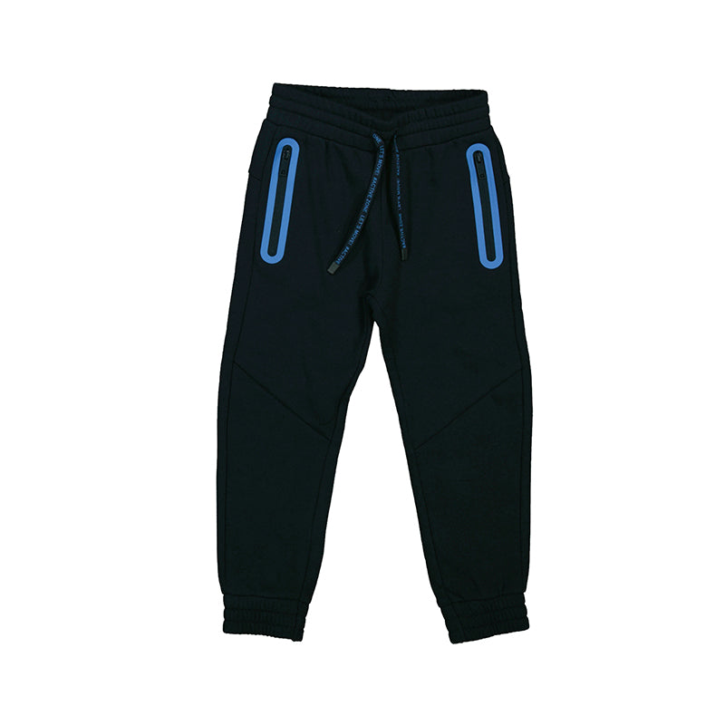 Boy's Sweatpants: Blue Black