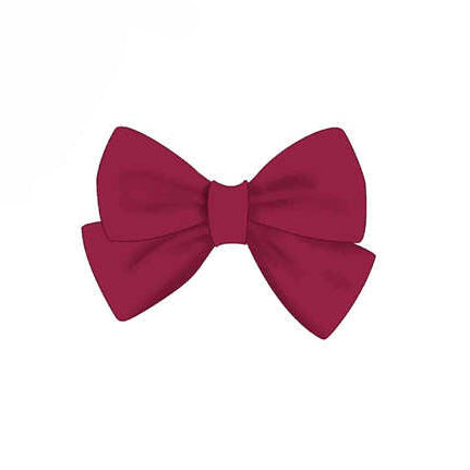 Raspberry Solid Hair Clip