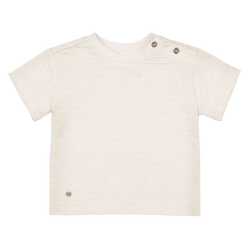 Light Cream Knit T-shirt