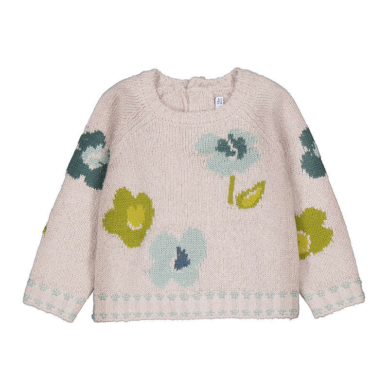 Floral Sweater- Seed