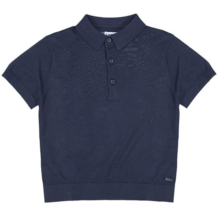 Navy S/s polo