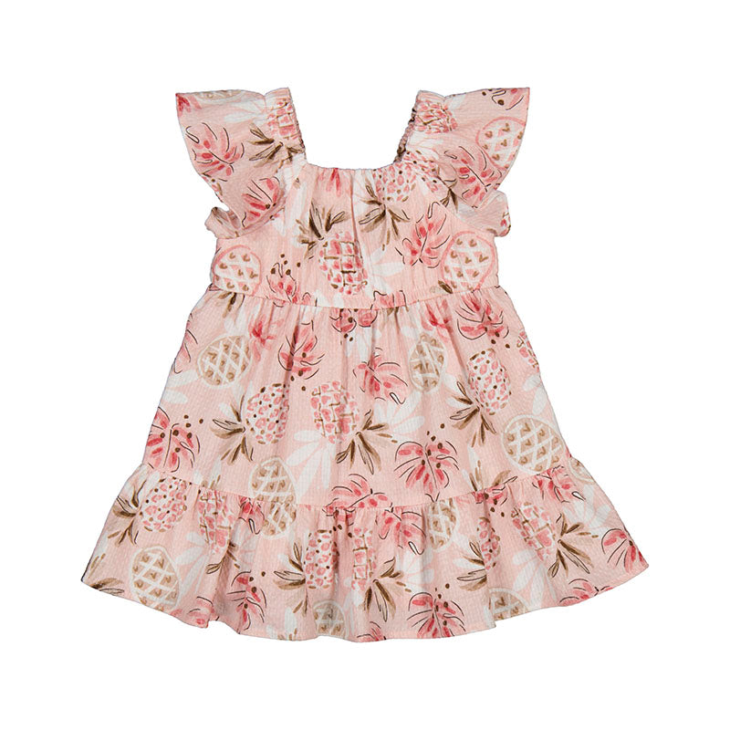 Cake Textured knit printed dress