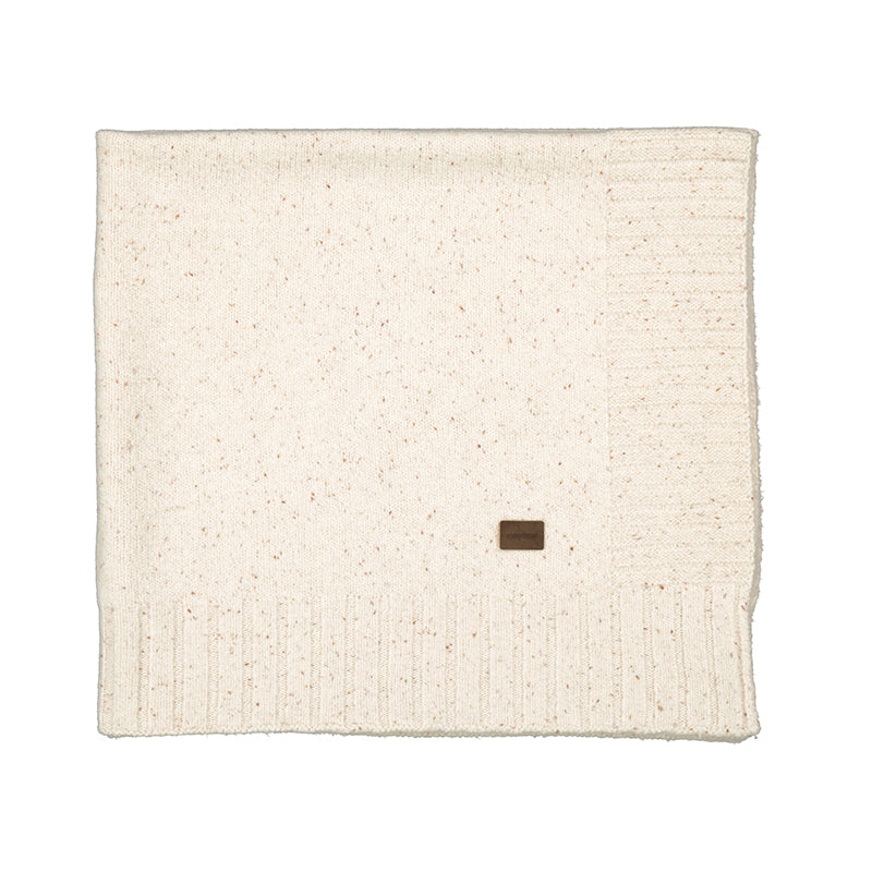 Off white Knit baby blanket