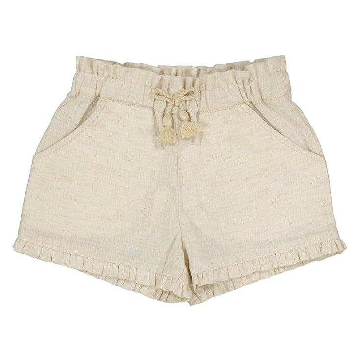 Natural Linen shorts