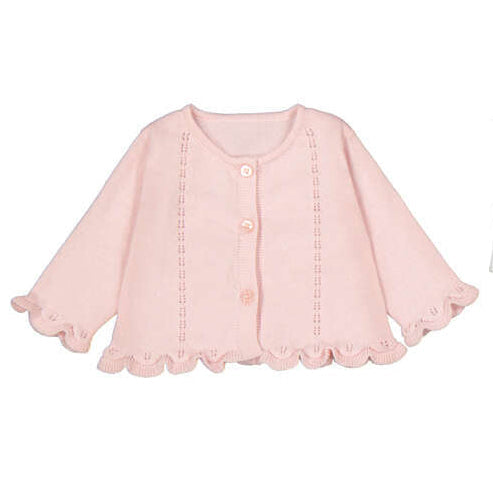 Quartz Ruffled Knit Cardigan