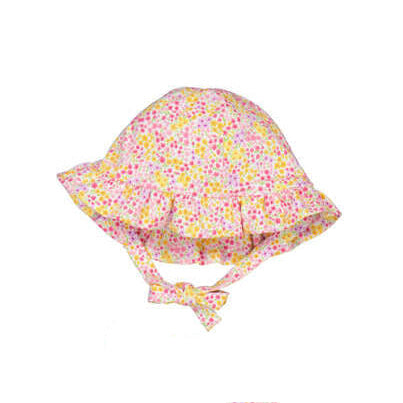 Pink Spring Floral Hat