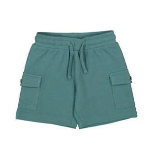 Seaweed Green Cargo Tie Shorts
