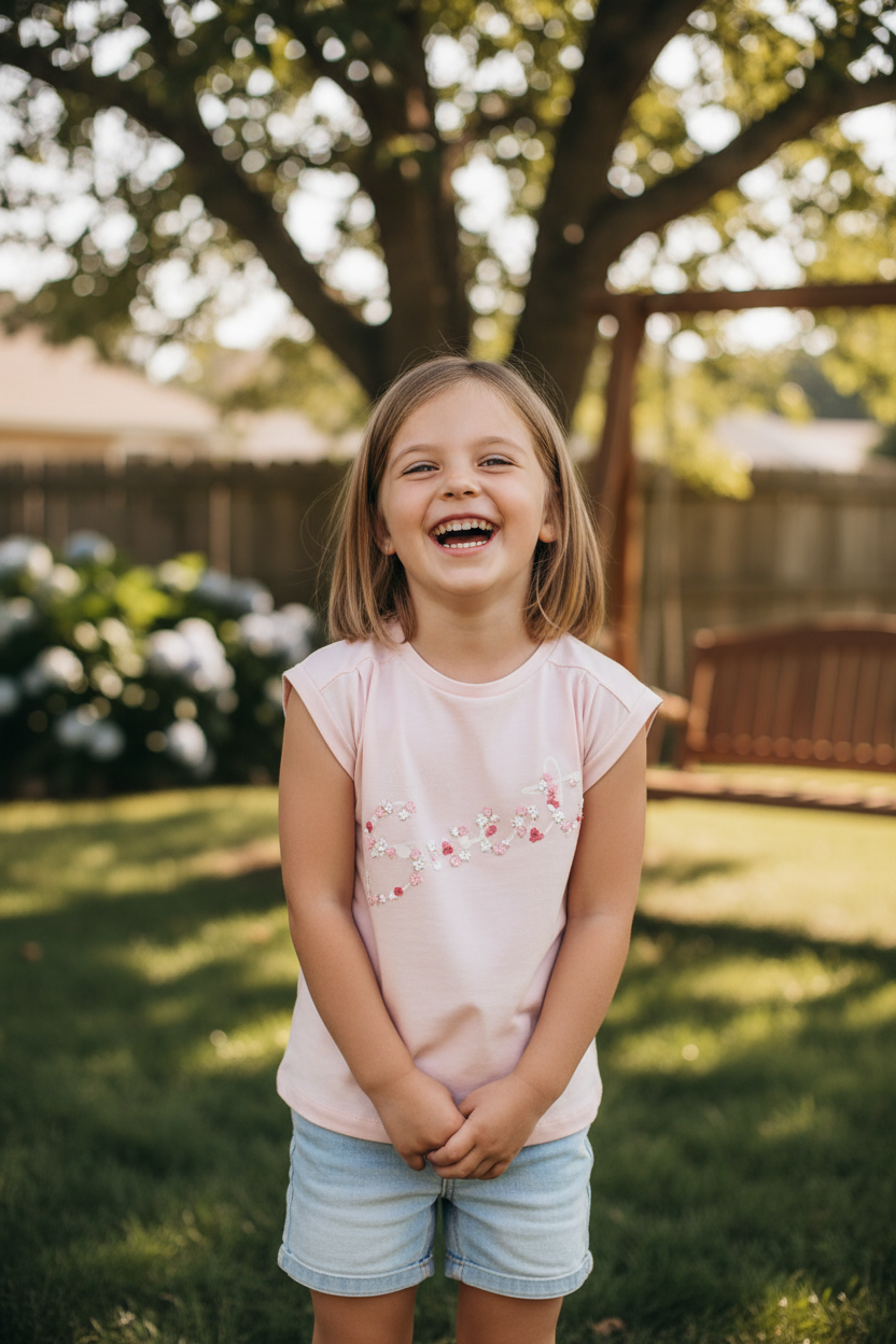 Peach Blush Life is Sweet Sleeveless Top