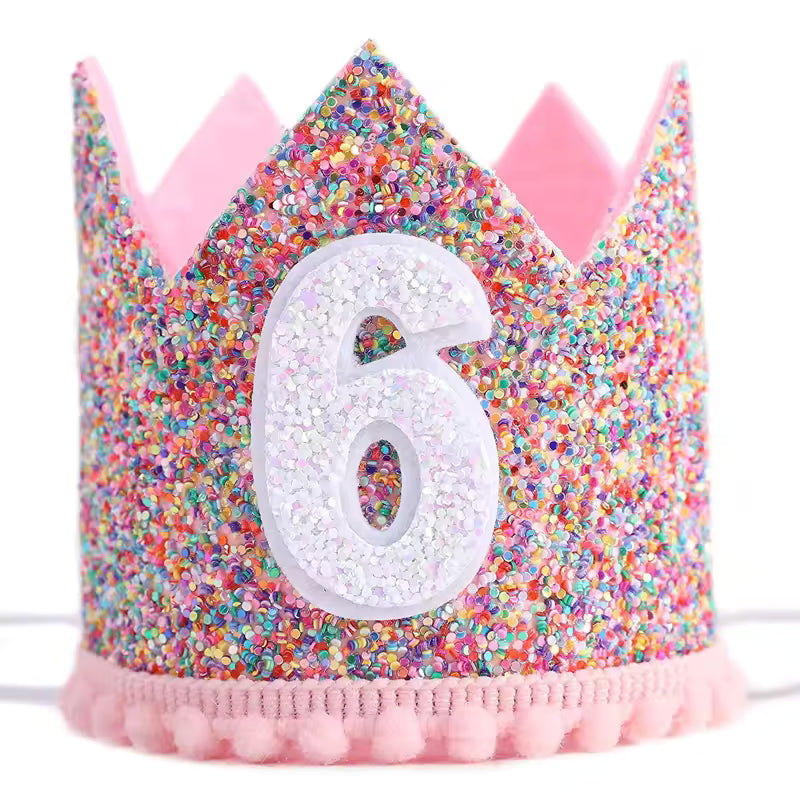 Confetti Birthday Crown