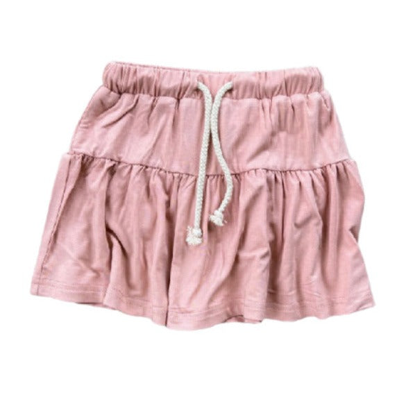 Skort: Retro Bloom Pink