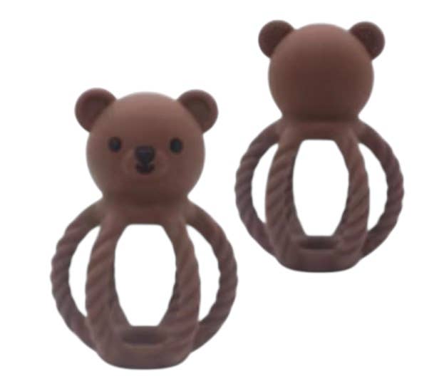 BPA All Silicone Teddy Rattle