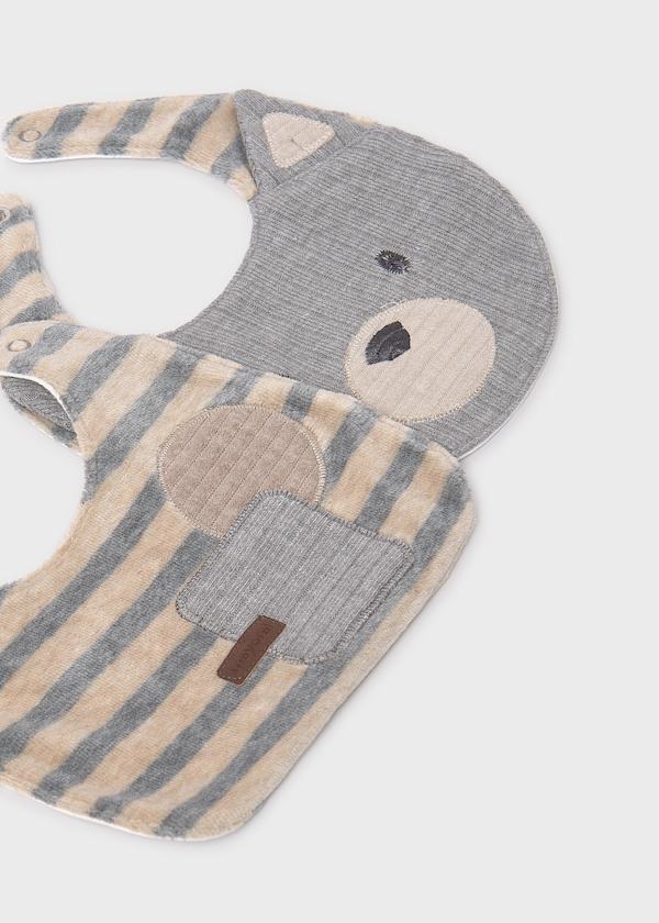 Granite Striped Waterproof Bib