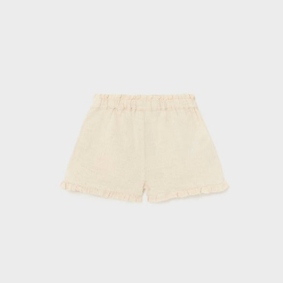 Natural Linen shorts