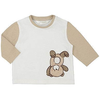 L/S T-Shirt: Brown Bear
