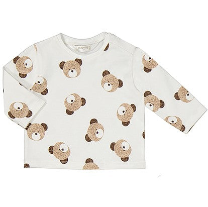 L/S T-shirt: Garbanzo Bear