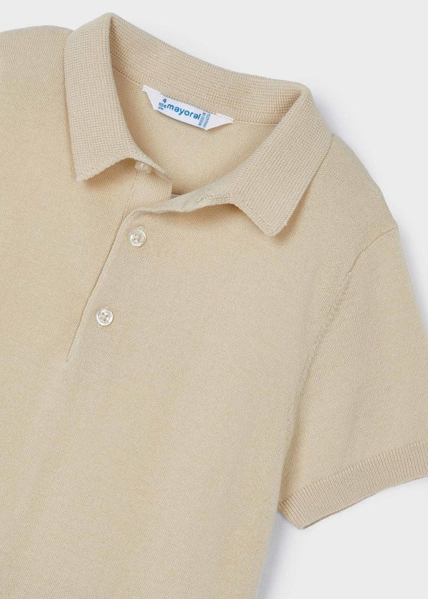 Raffia S/s polo