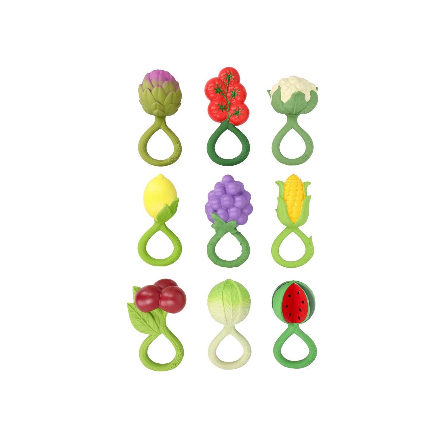 Grape Rattle Toy