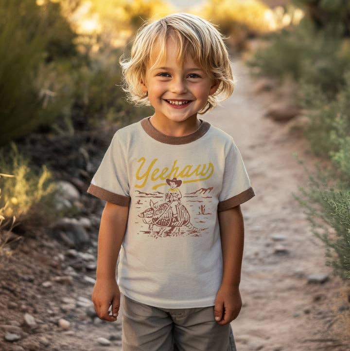 Yeehaw Vintage Ringer T-shirt