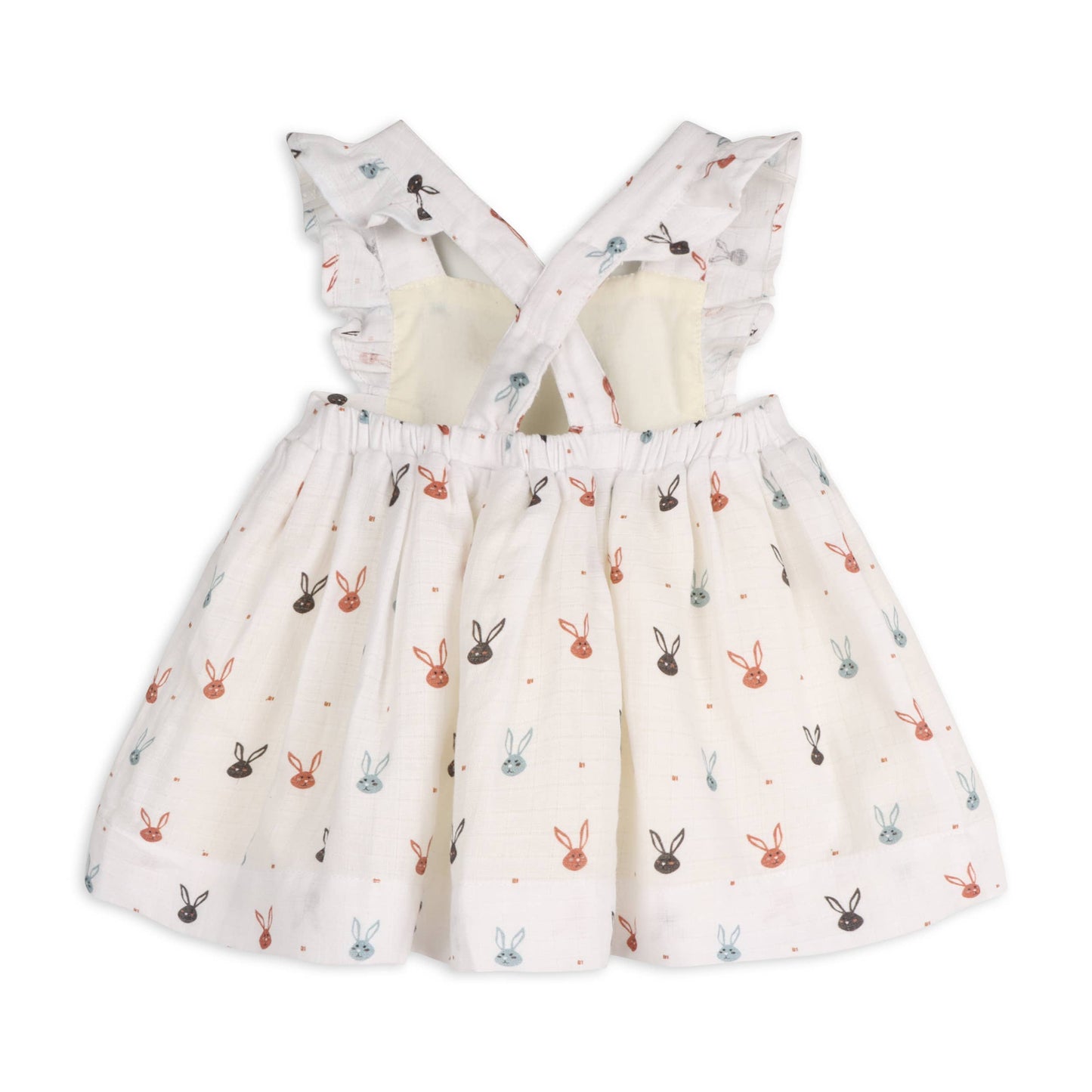 Mini Bunnies Baby Dress + Bloomer (Organic Muslin)