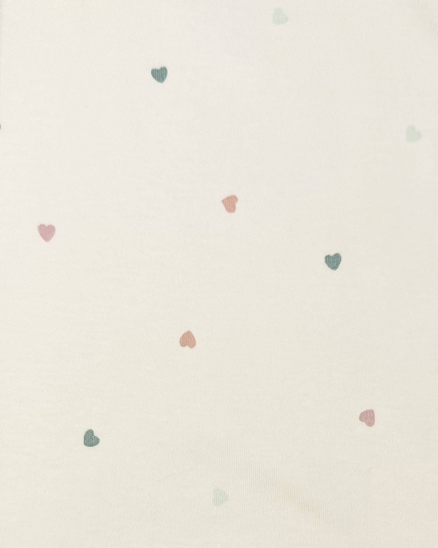 Organic Newborn Indy Kimono Gown - Hearts / Ballet + Wisteria