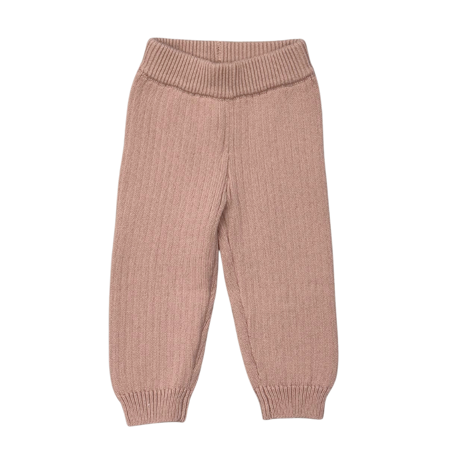 Rose Knit Cotton Leggings