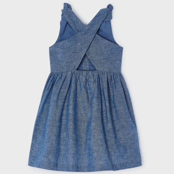 Blue Linen dress