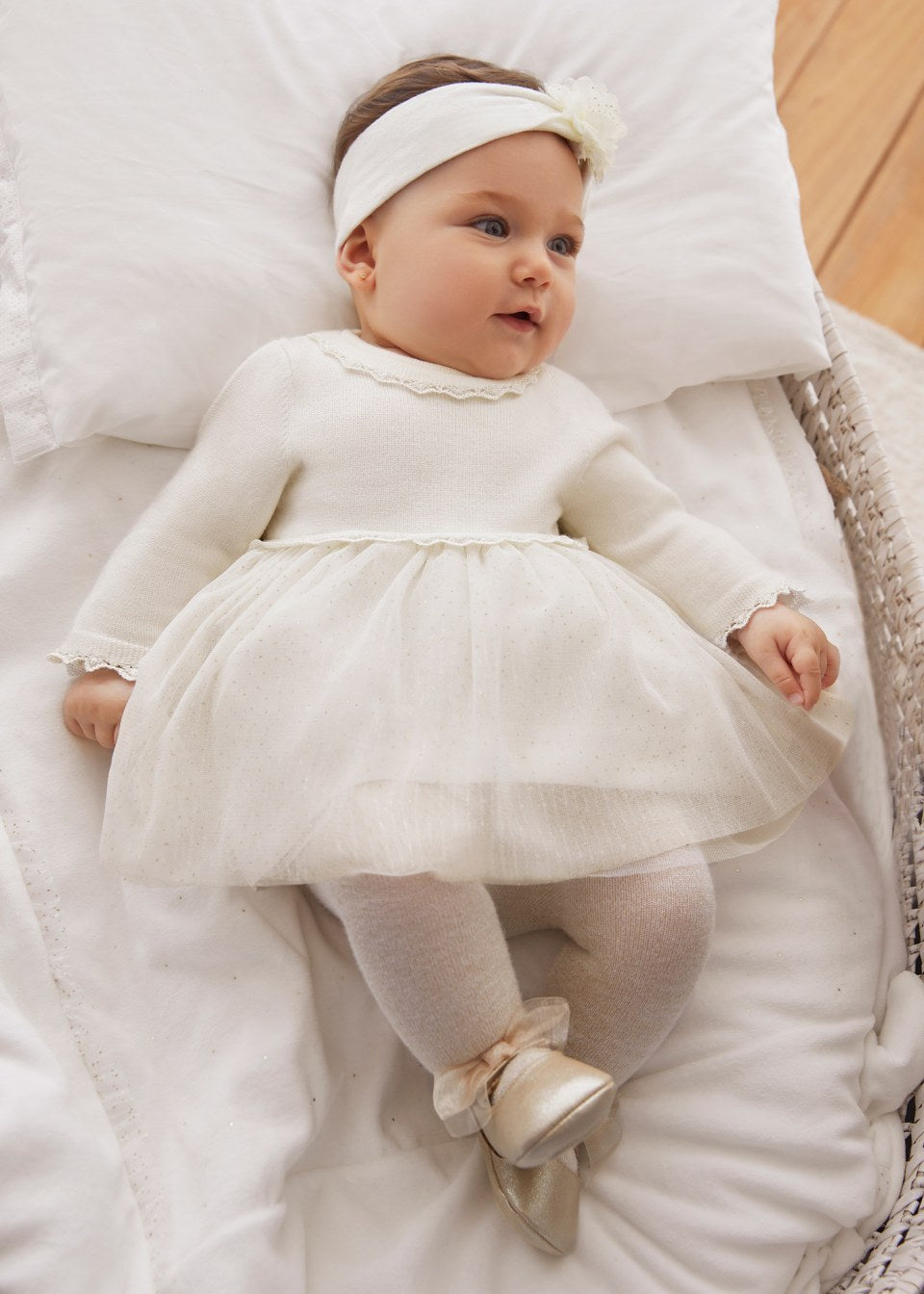 Champagne Baby Dress