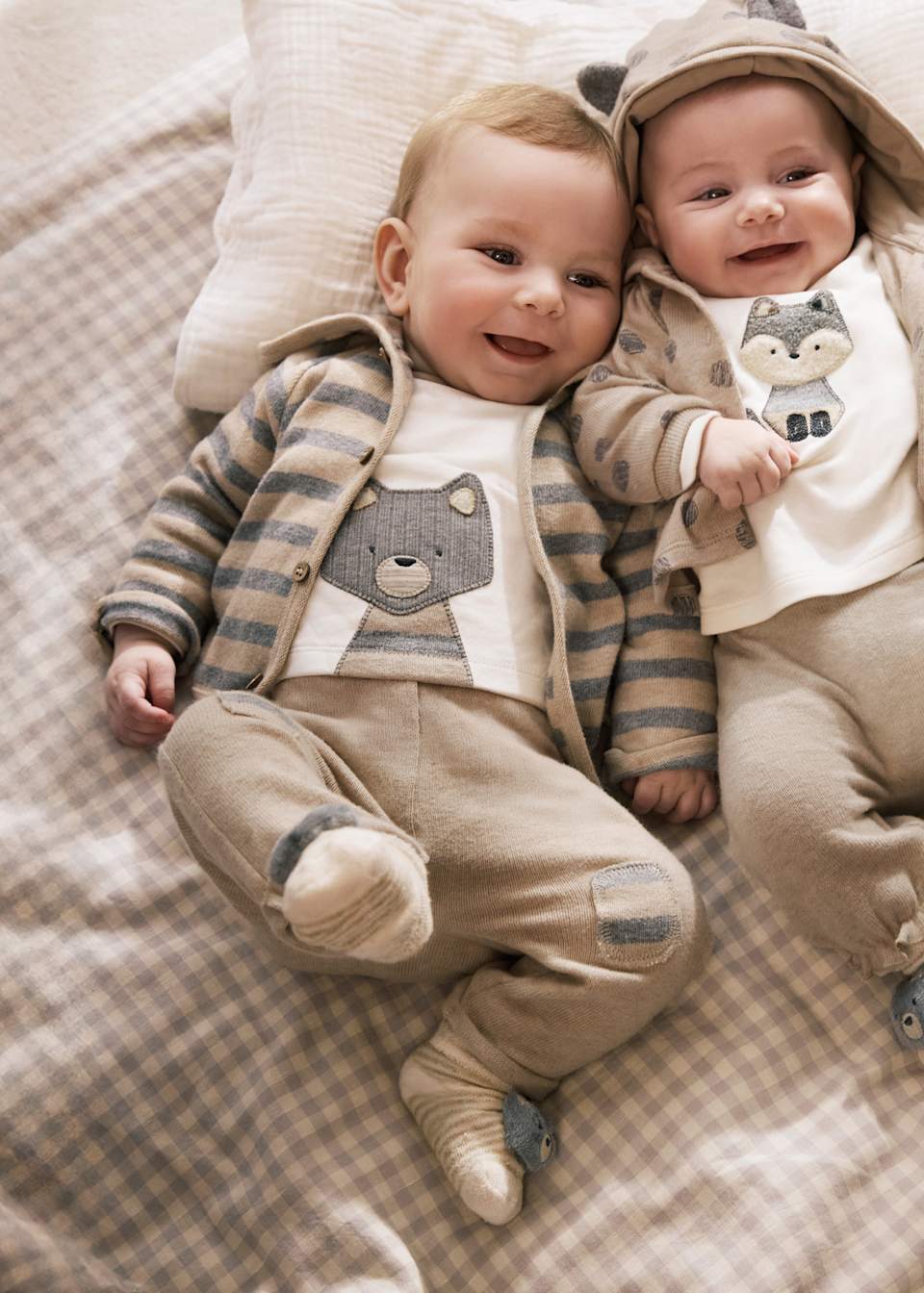 Oat Fox Tail Jogger Pants