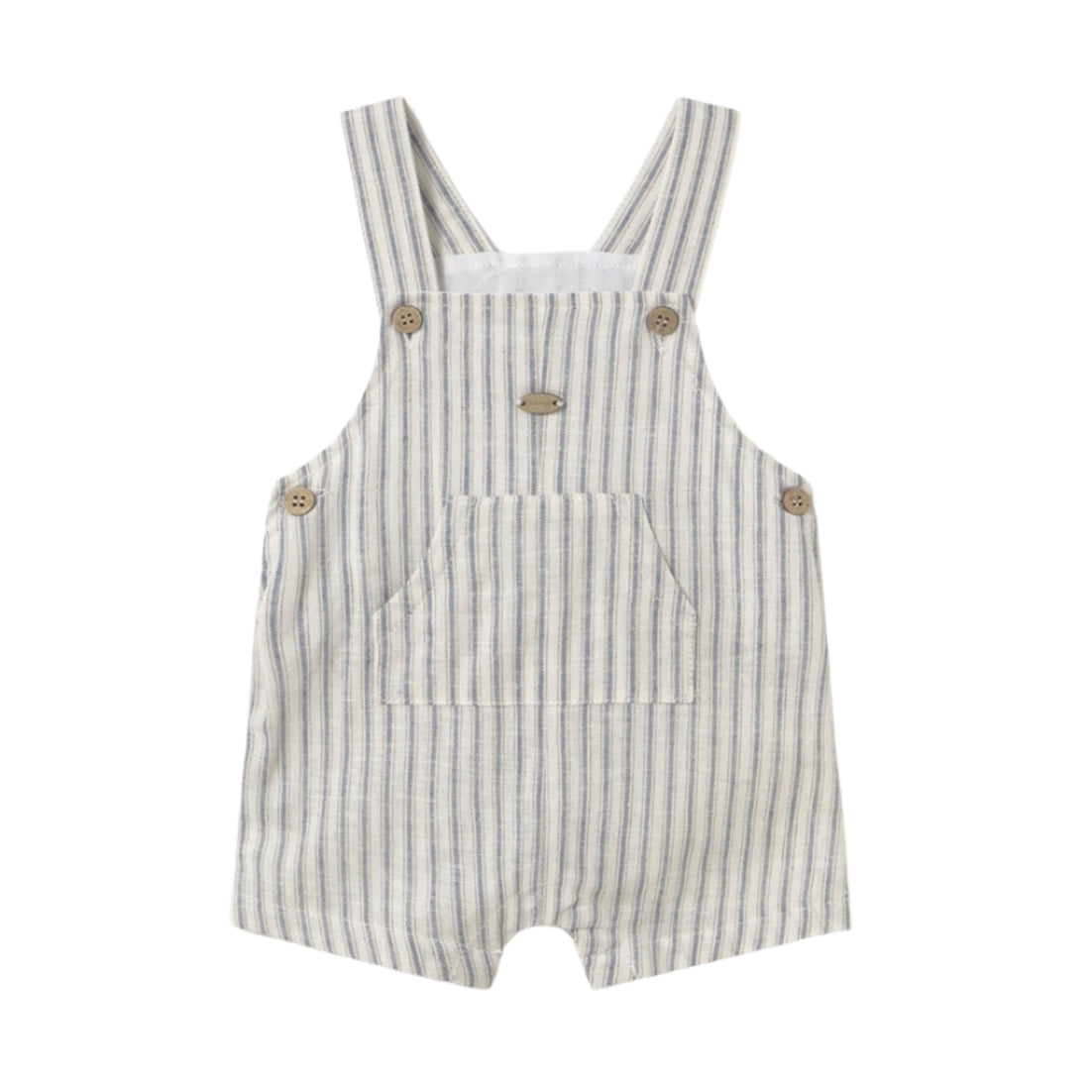 Ticking Stripe Overalls
